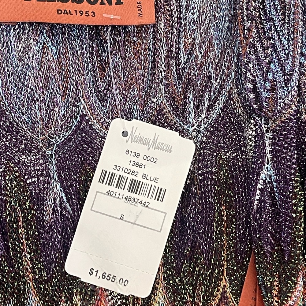 MISSONI Multicolor Maxi jacket - Picture 9 of 11